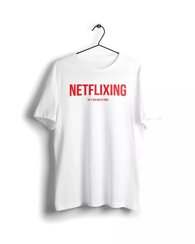 Netflix T-shirt White