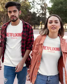 Netflix T-shirt White