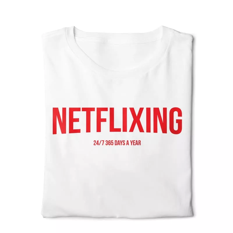 Netflix T-shirt White