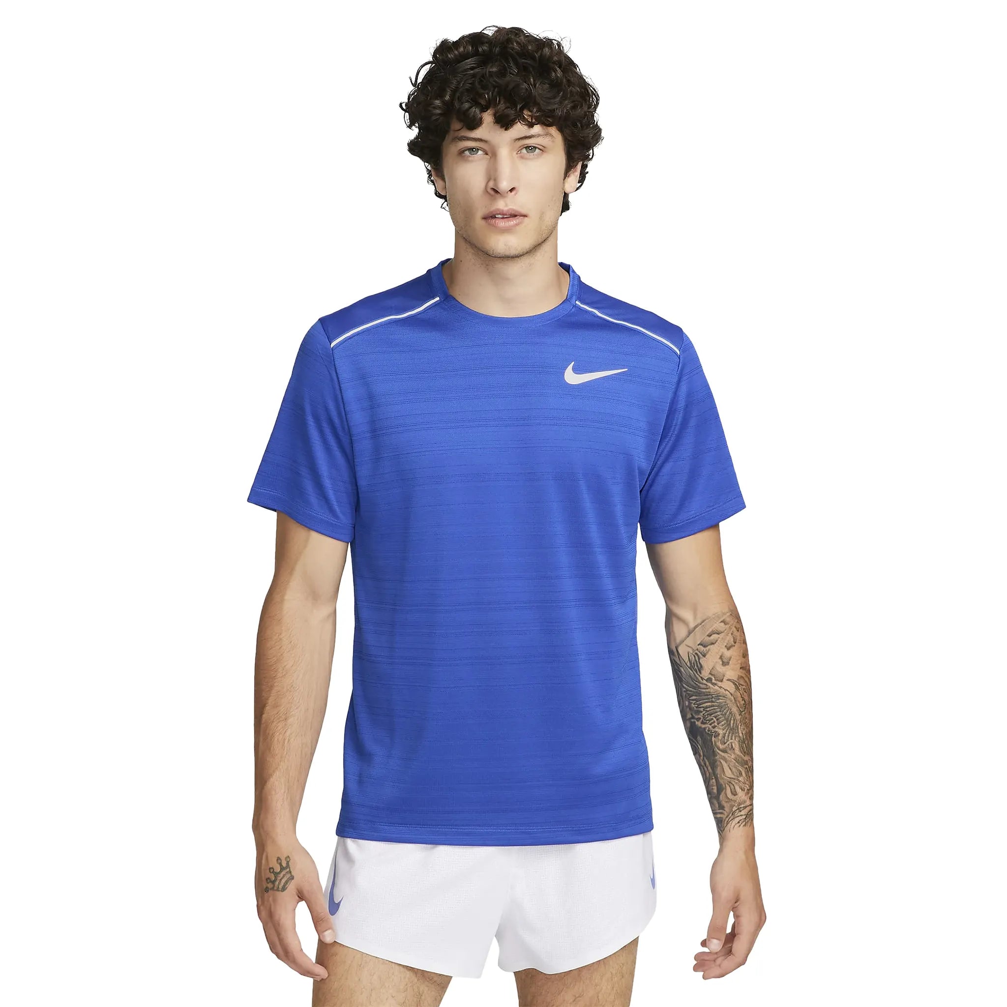 Nike Dri-FIT Blue Miler Running T Shirt