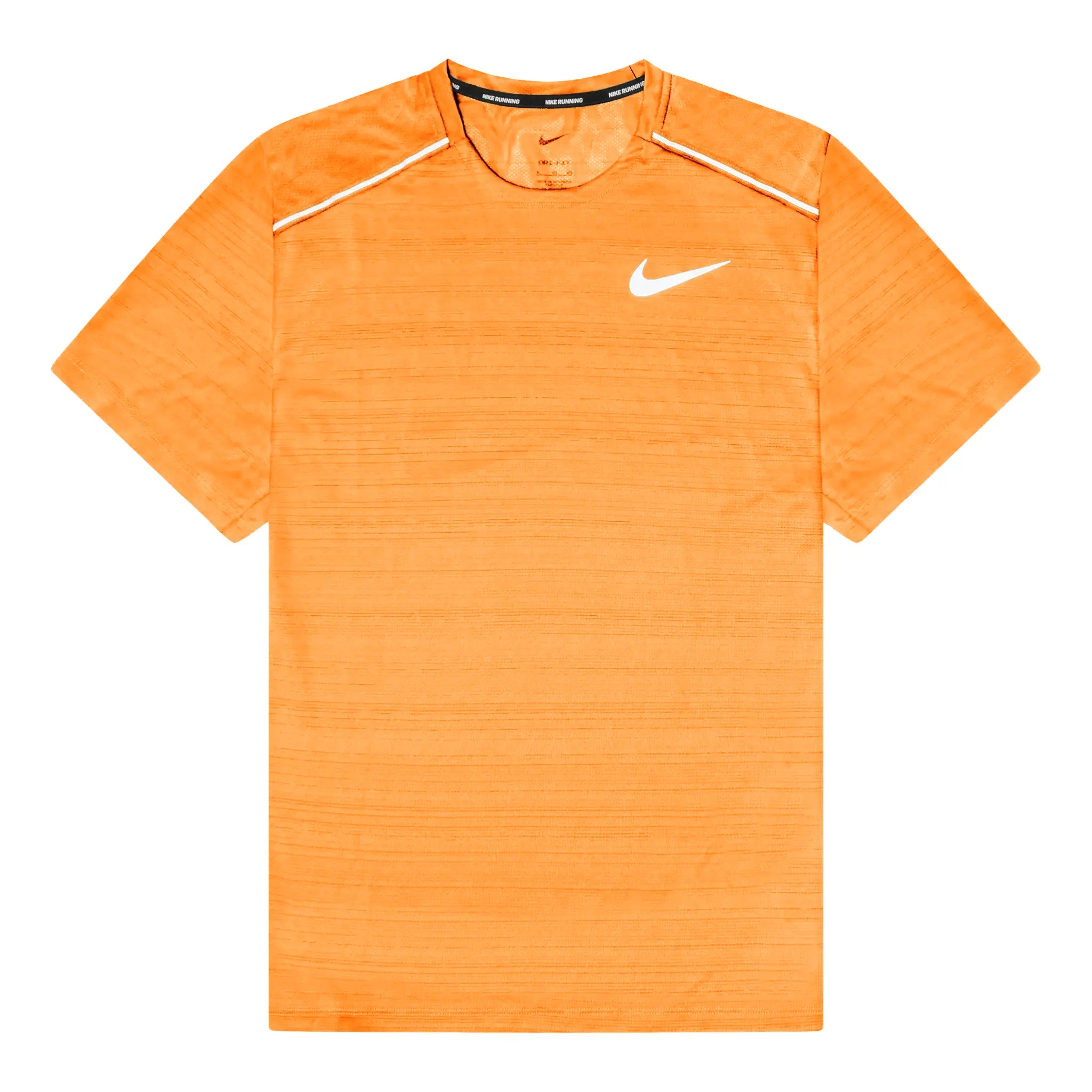 Nike Dri-FIT Orange Miler Running T-Shirt