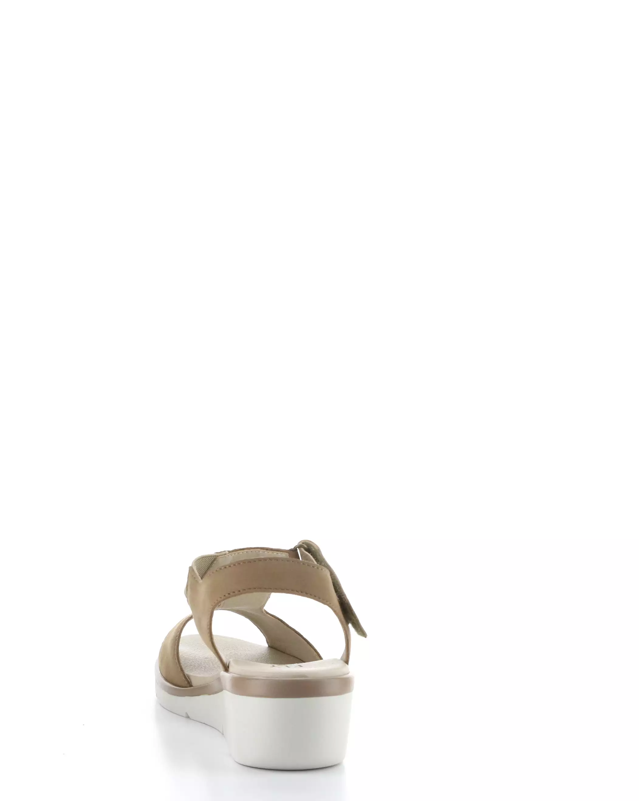 NOVA932FLY 004 Velcro Sandals in SAND color