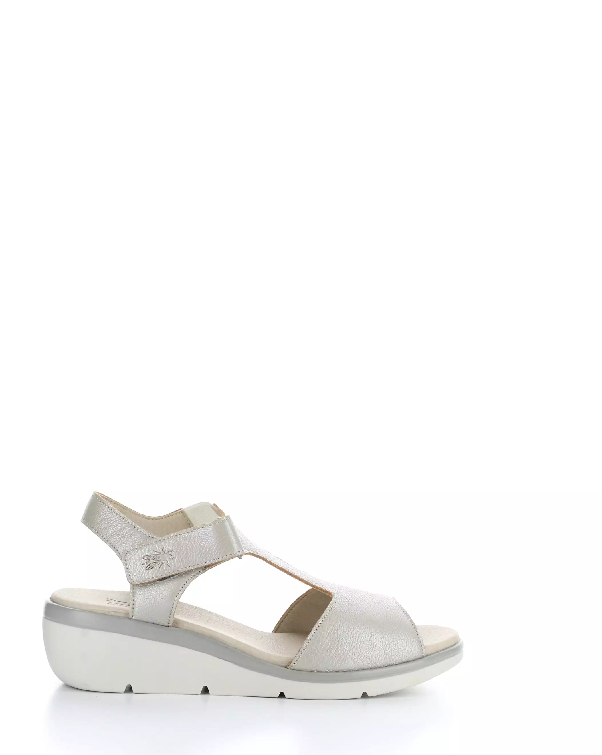 nova932fly silver velcro sandals