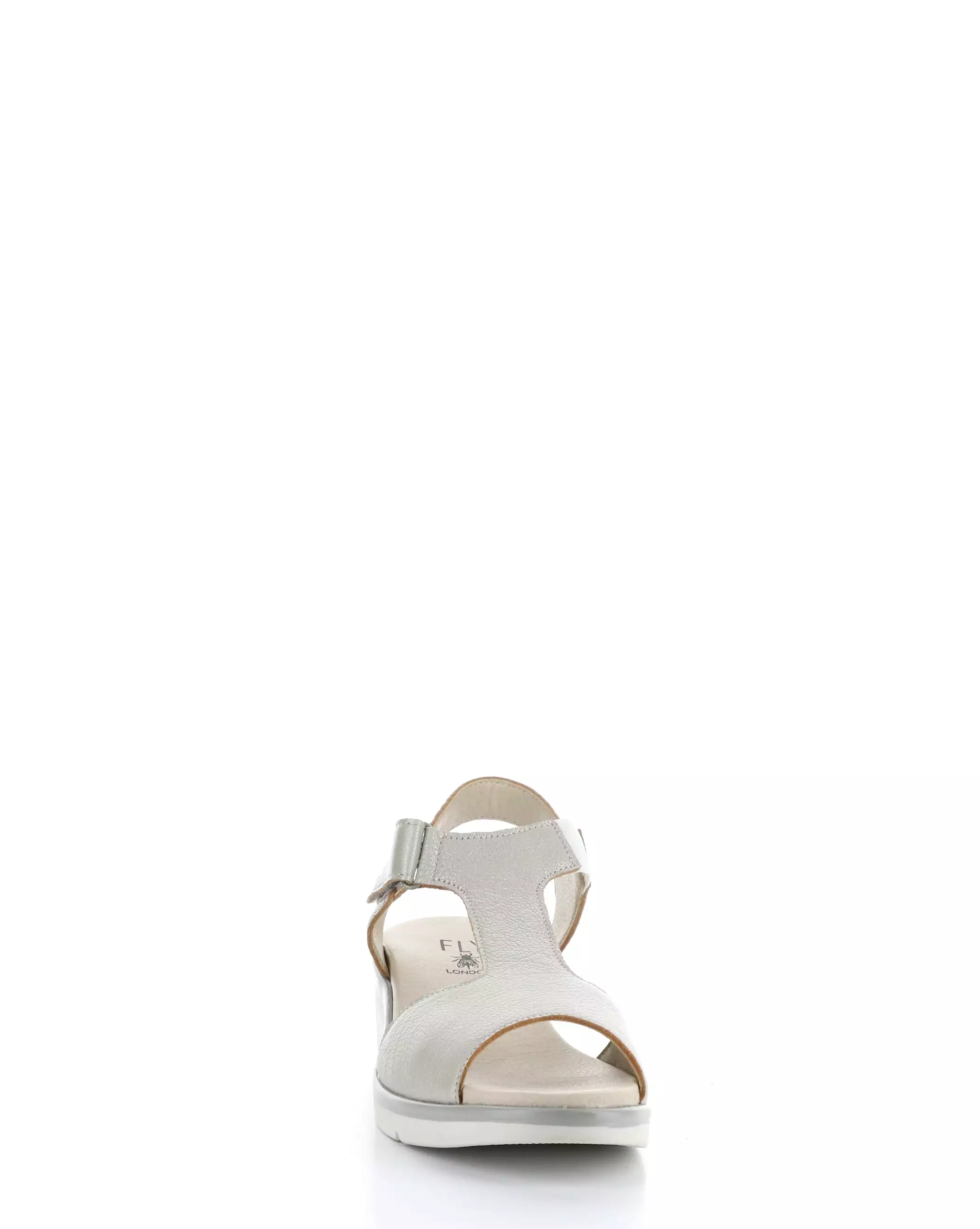 nova932fly silver velcro sandals