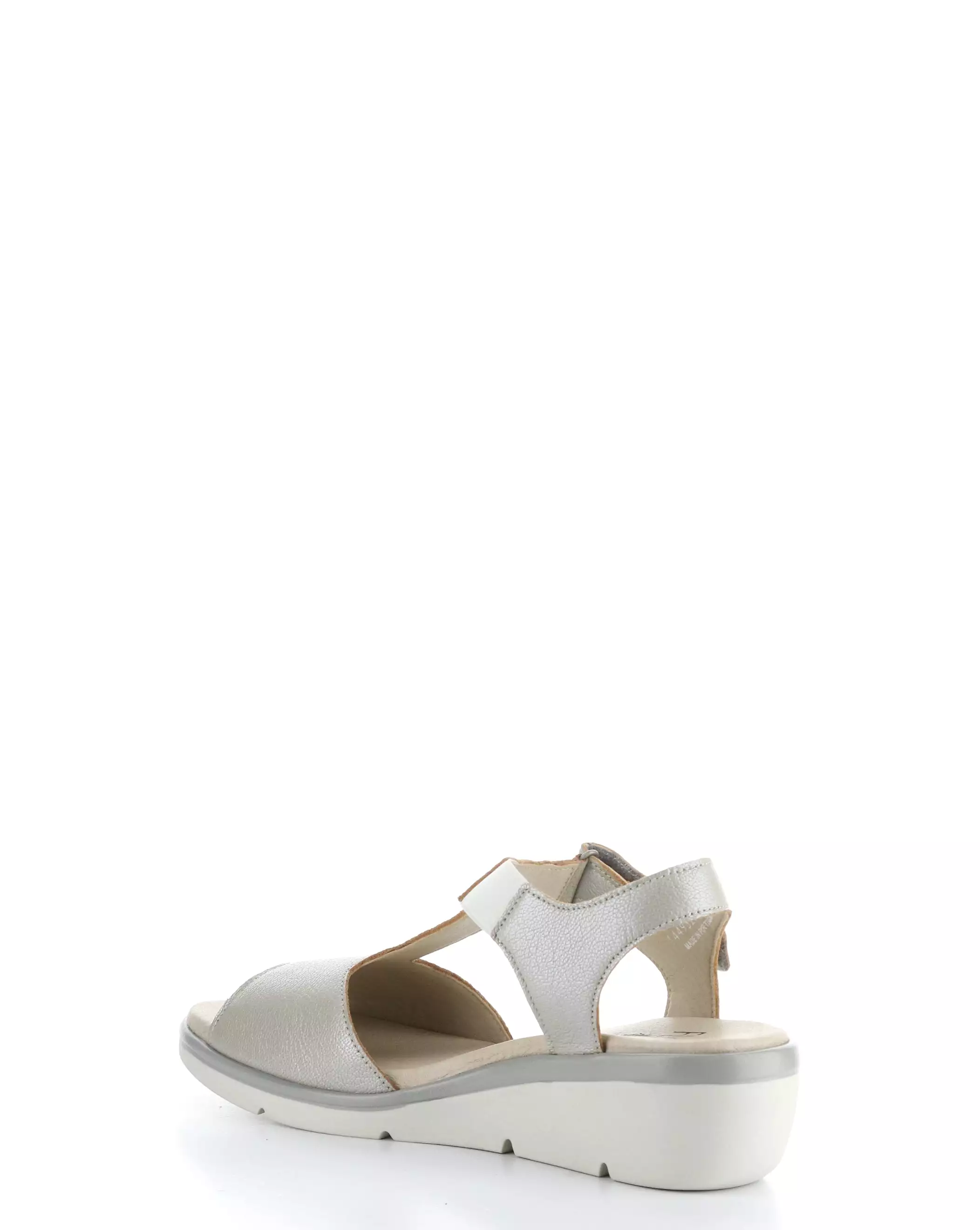 nova932fly silver velcro sandals