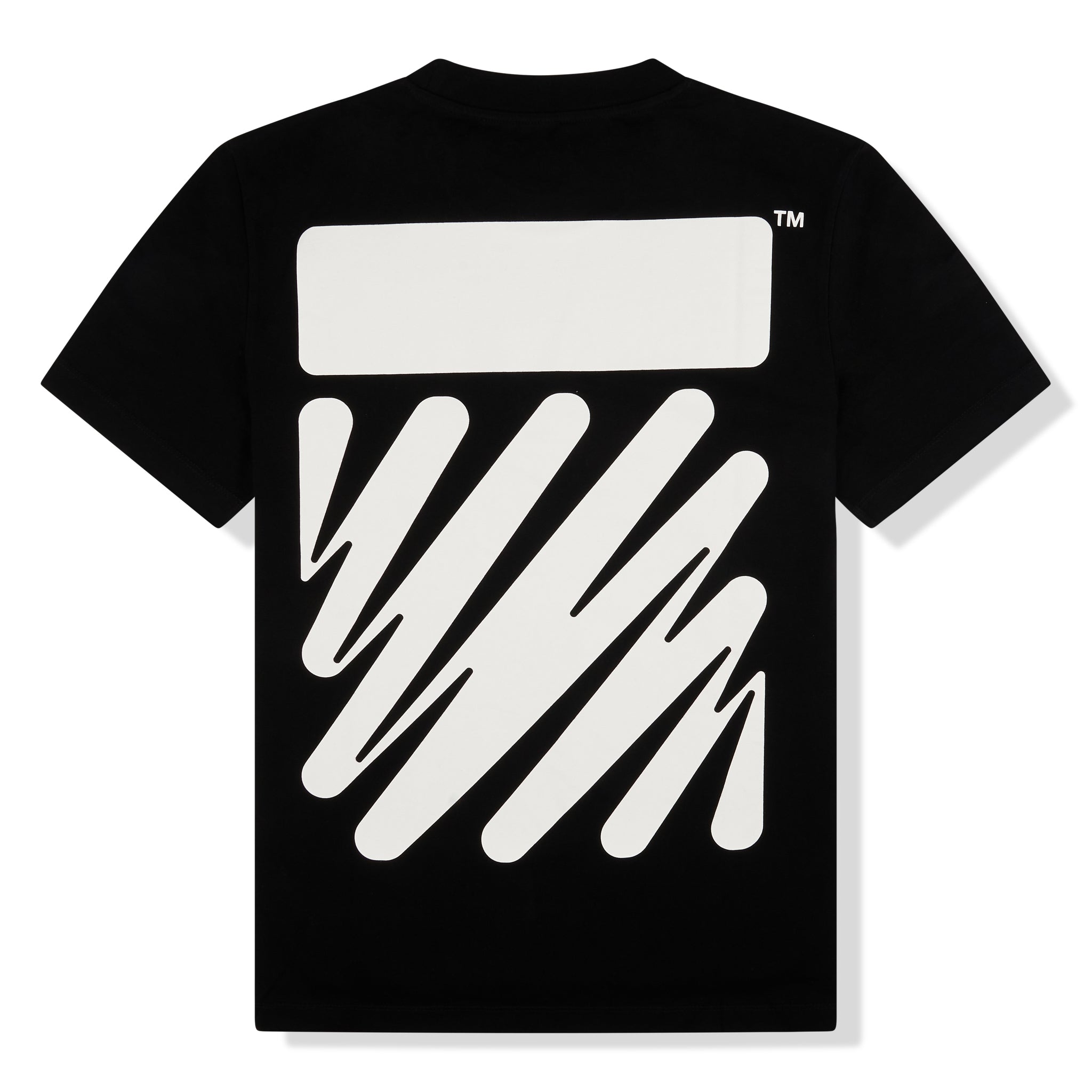 Off-White Waves Diagonal Black Tee