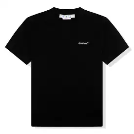 Off-White Waves Diagonal Black Tee