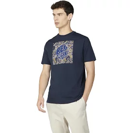 Paisley Print Logo T-Shirt