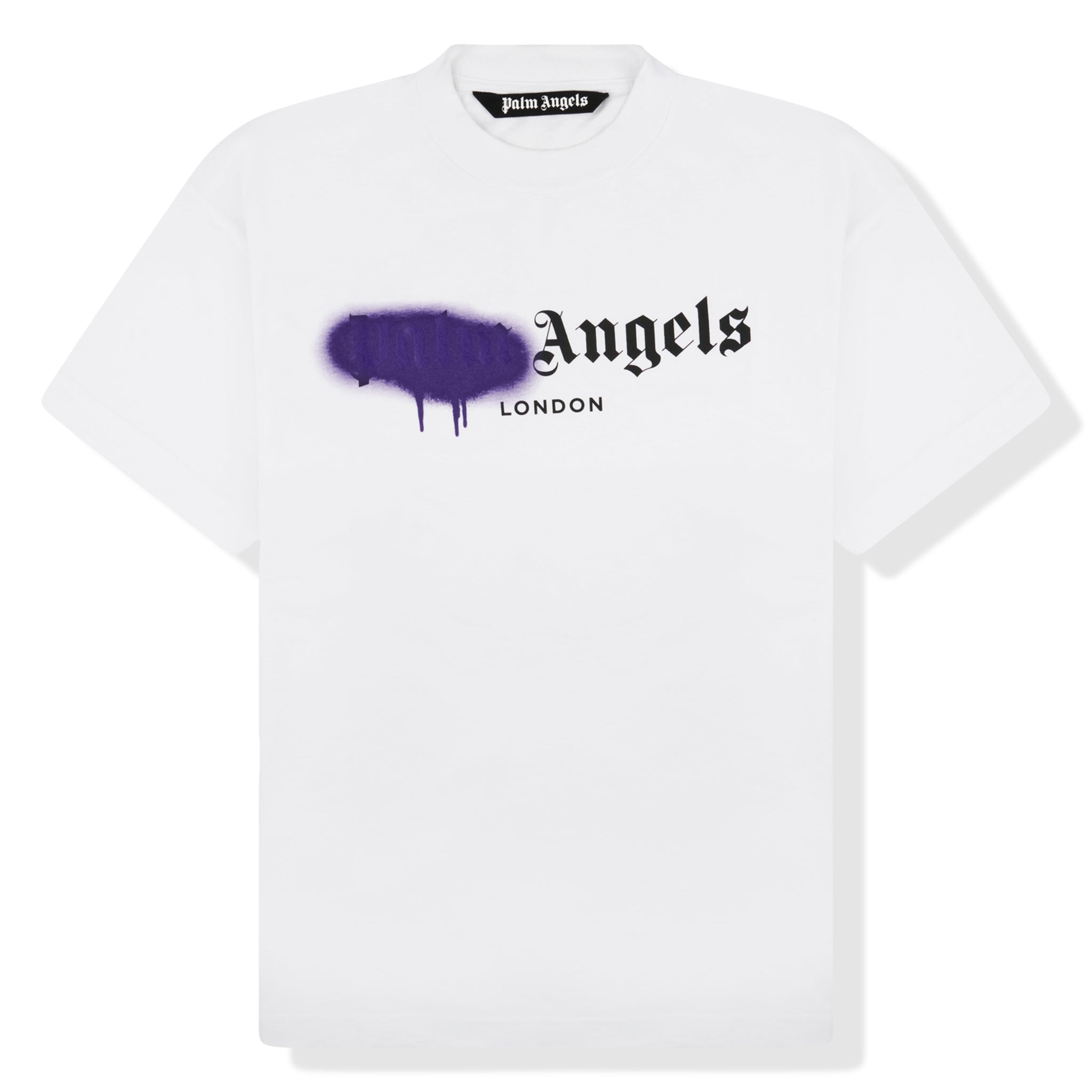 Palm Angels London Purple Spray T-Shirt