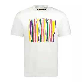 Palm Angels Melting Logo White T-Shirt