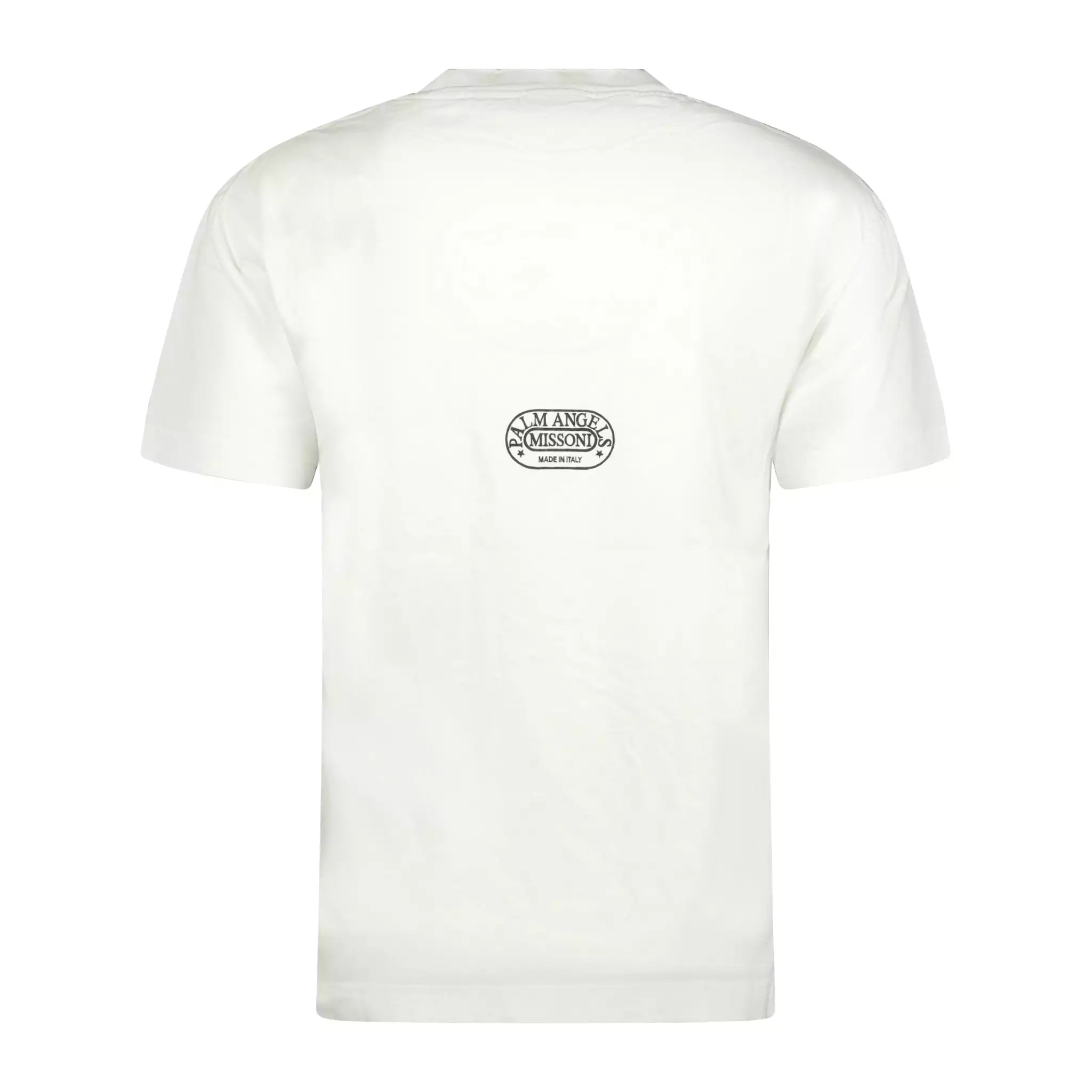 Palm Angels Melting Logo White T-Shirt