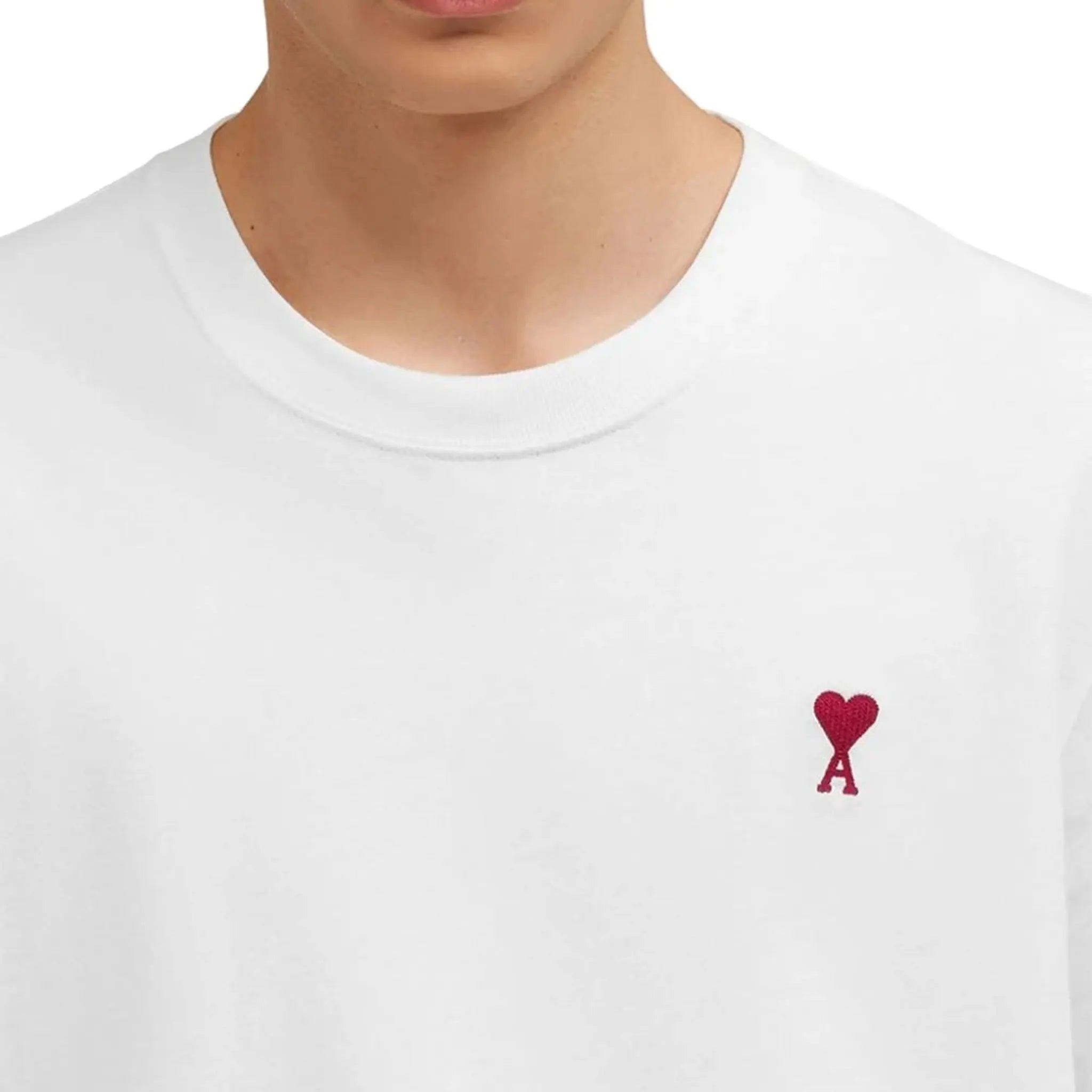 Paris Ami De Coeur White Red T-Shirt