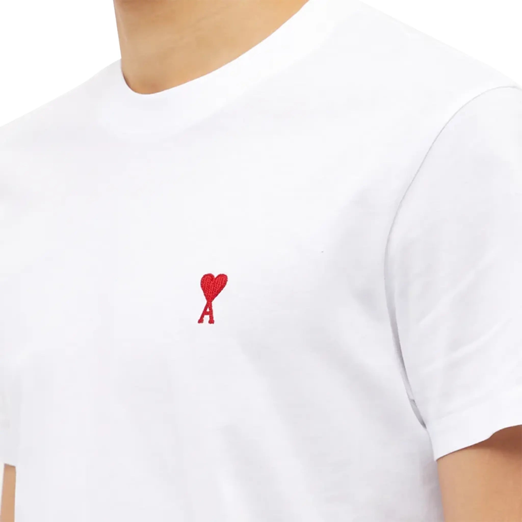 Paris Ami De Coeur White Red T-Shirt