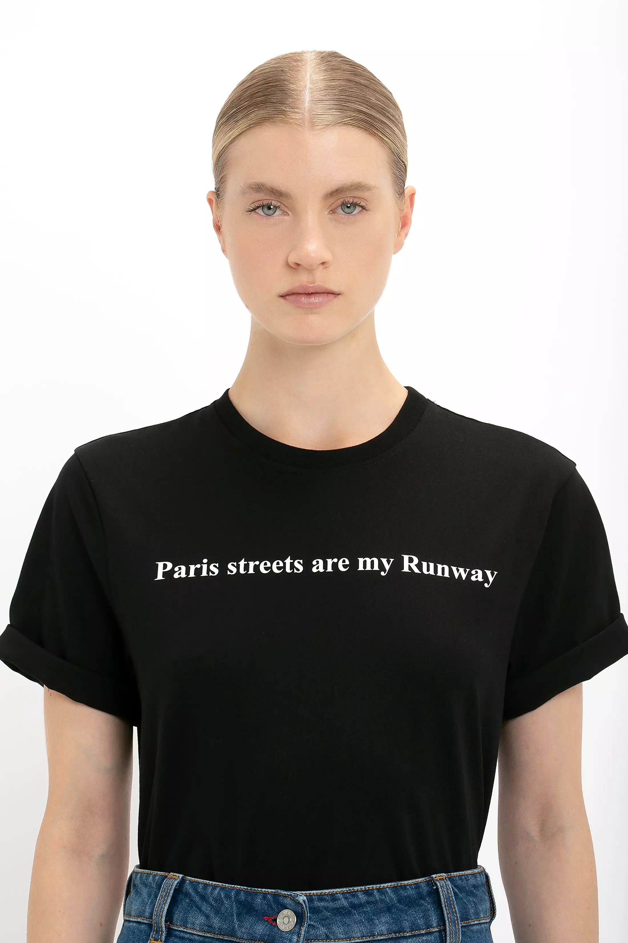 Paris Streets T-shirt - Black