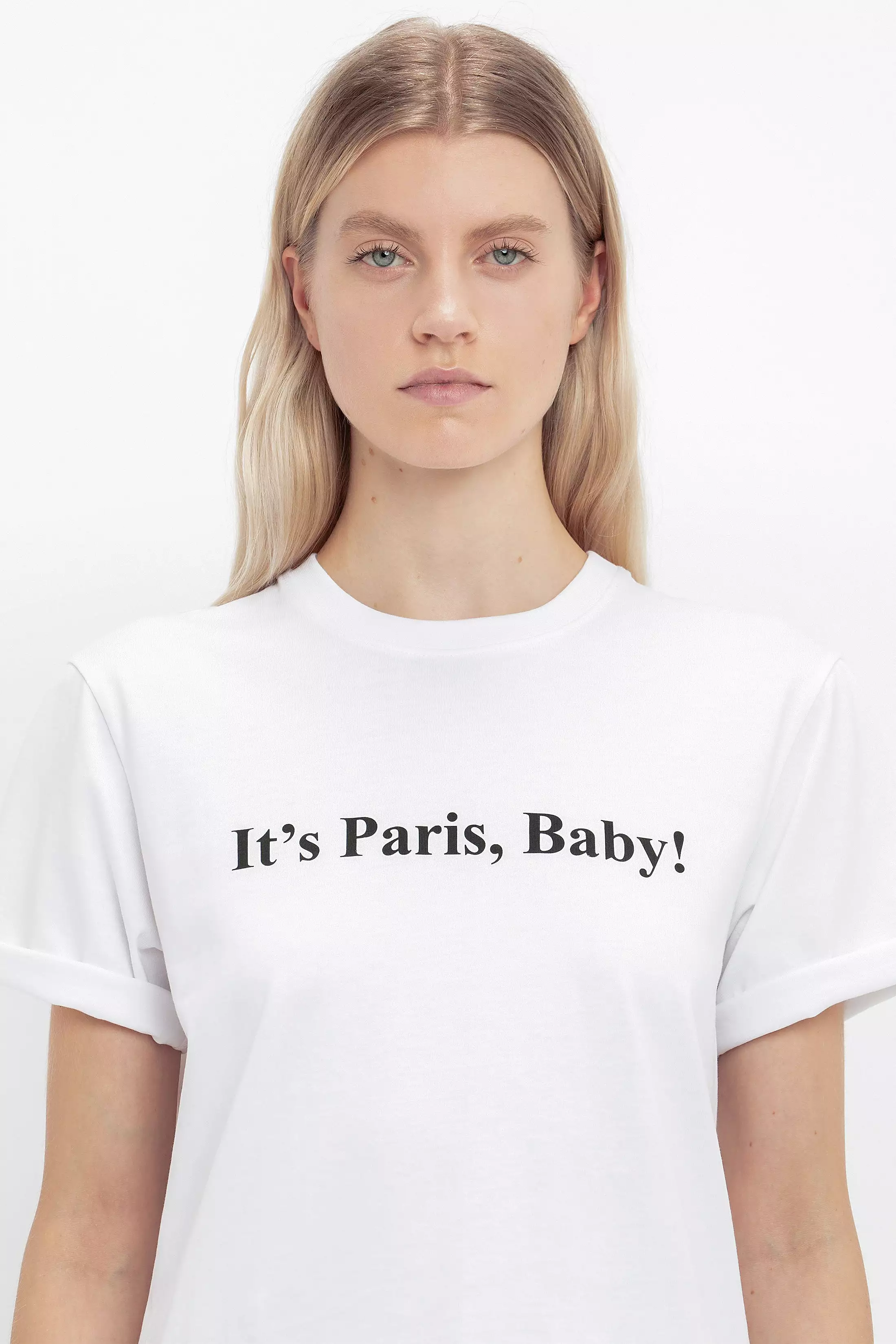 Paris T-shirt. White.