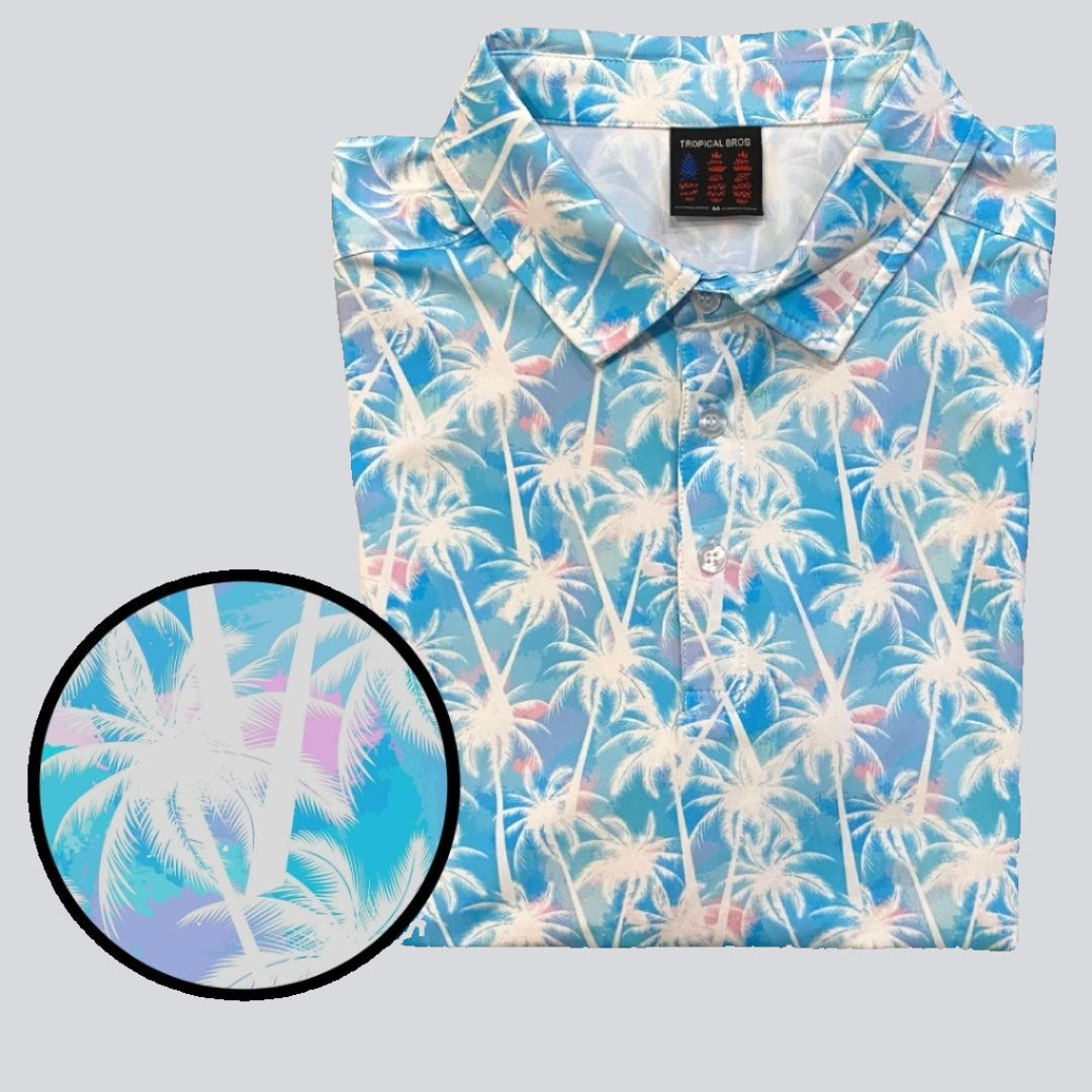 Party Palms Everyday Polo - Shop now for stylish and comfortable everyday polo shirts from Party Palms.