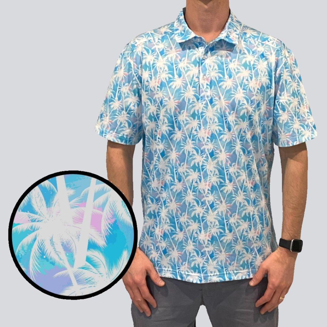 Party Palms Everyday Polo - Shop now for stylish and comfortable everyday polo shirts from Party Palms.