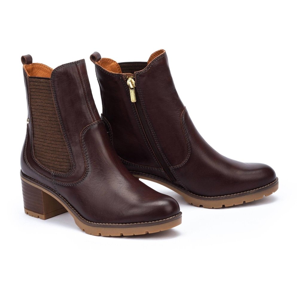 Pikolinos Llanes W7H-8948 Ankle Boots - Caoba