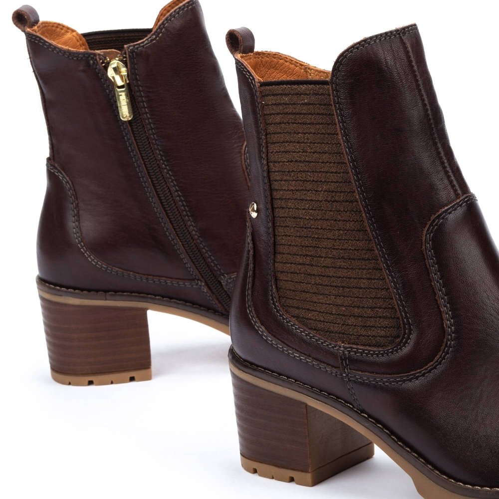 Pikolinos Llanes W7H-8948 Ankle Boots - Caoba