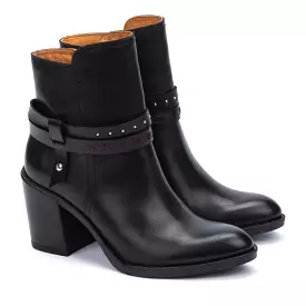 Pikolinos Women's Black Western Ankle Boots - Rioja W7Y-8940