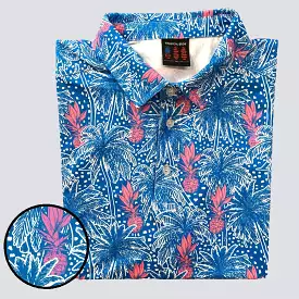 Pineapple Palms Polo Shirt - Everyday Wear