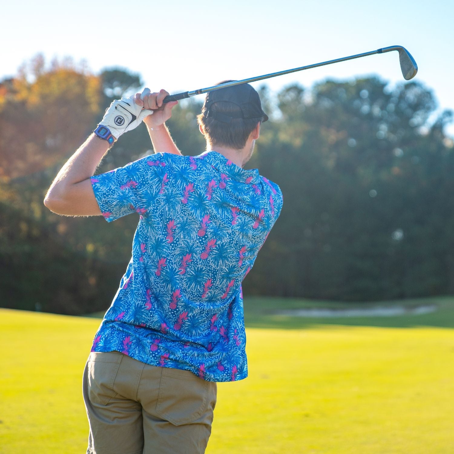 Pineapple Palms Polo Shirt - Everyday Wear