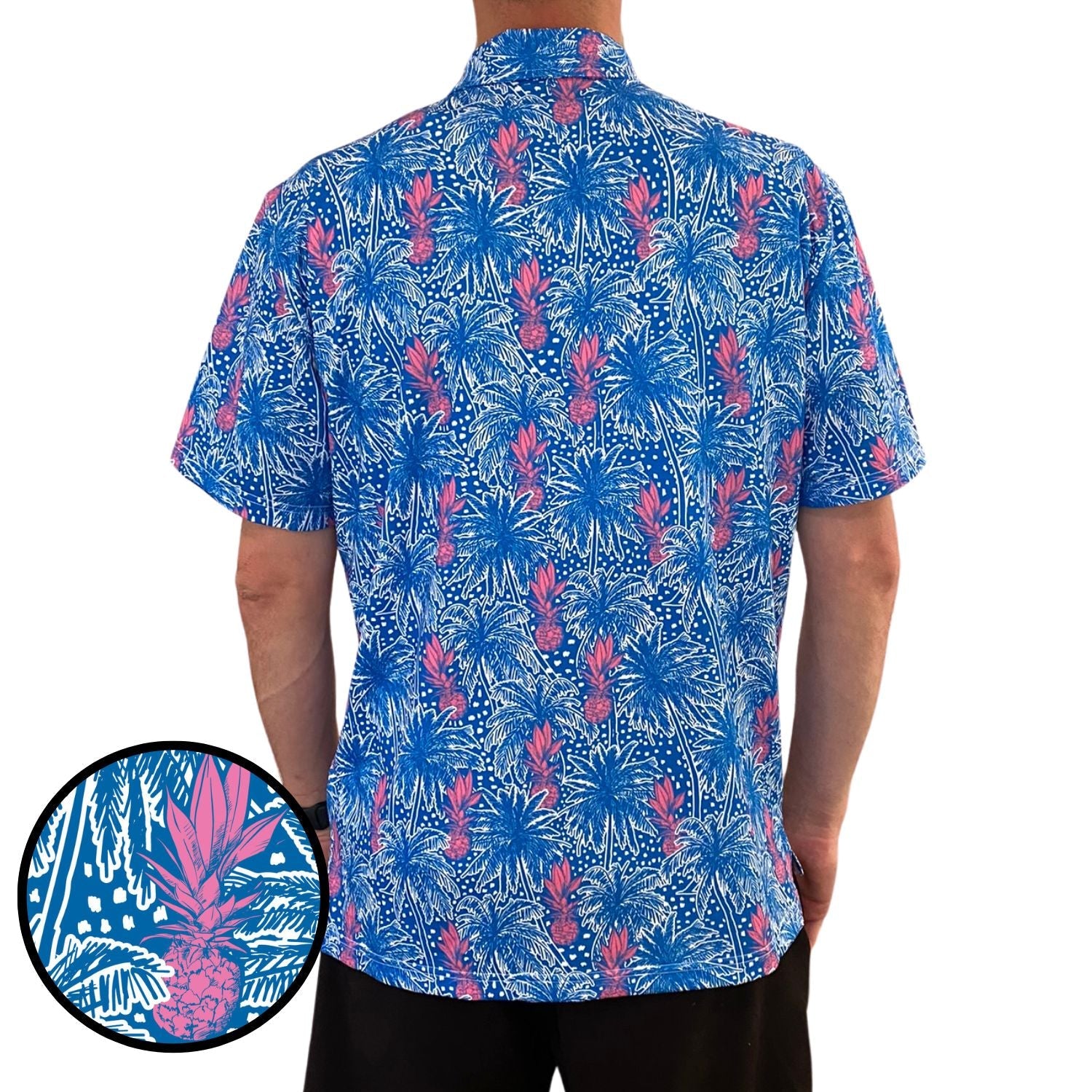 Pineapple Palms Polo Shirt - Everyday Wear