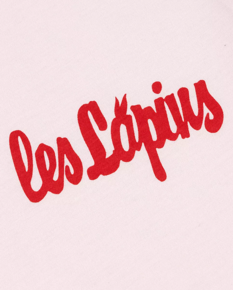 Pink Les Lapins Logo T-shirt