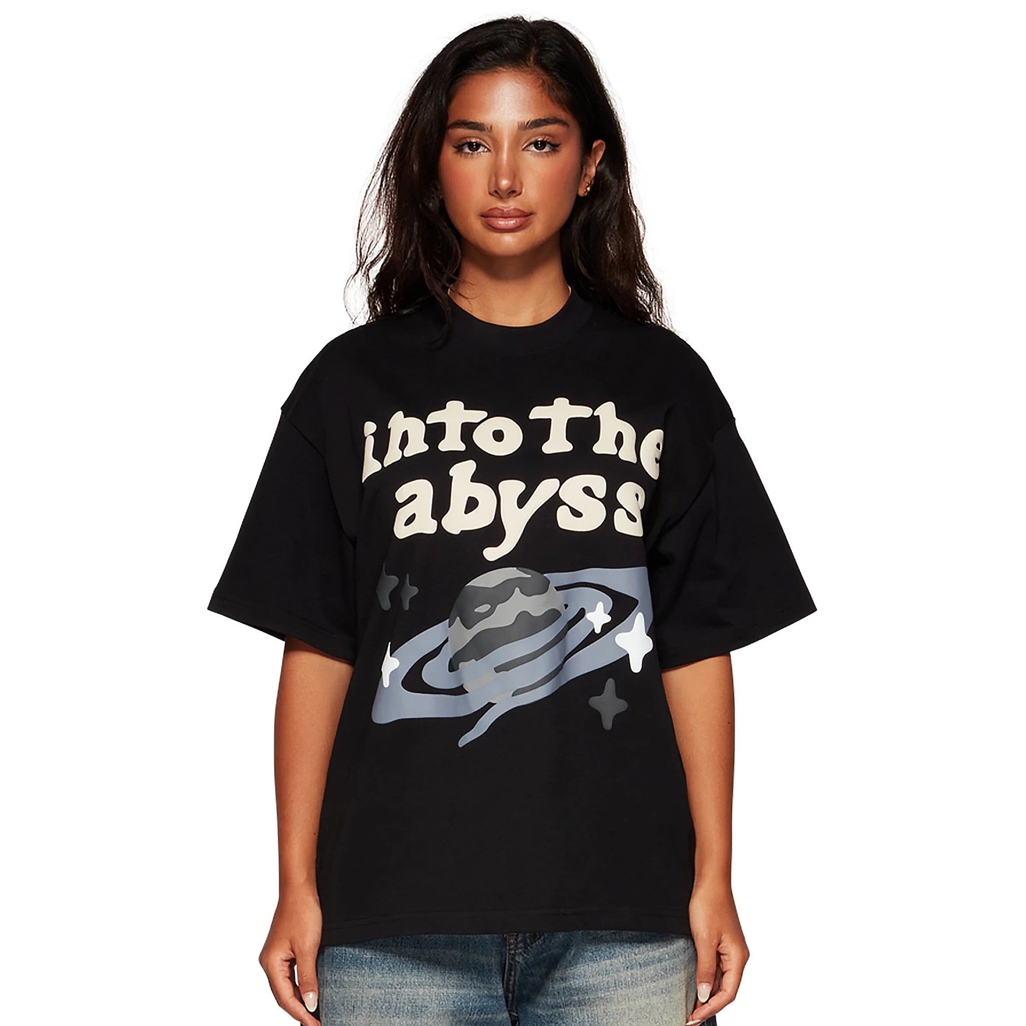 Planet Abyss Soot Black T Shirt