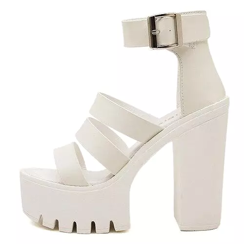 Platform heels sandals