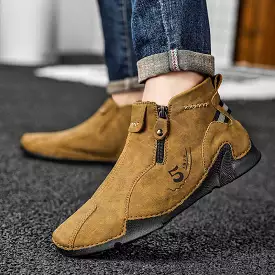 Popular high-top Martin boots for men