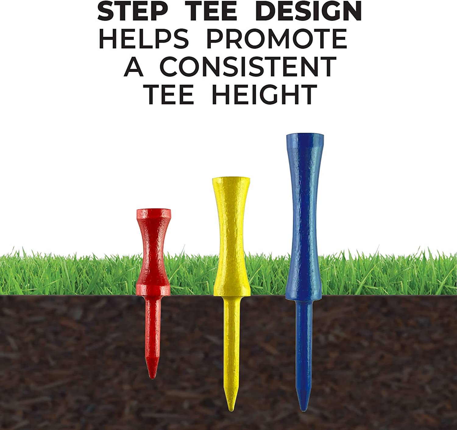 Pride Tee System - Two Piece Golf Tees