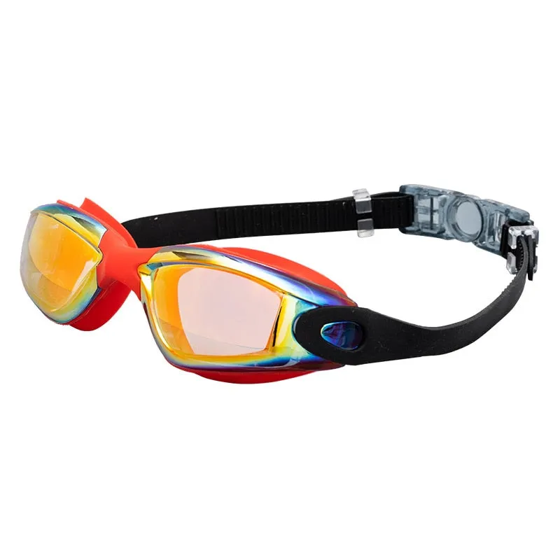 Professional Waterproof Fog-proof Racing Swim Goggles