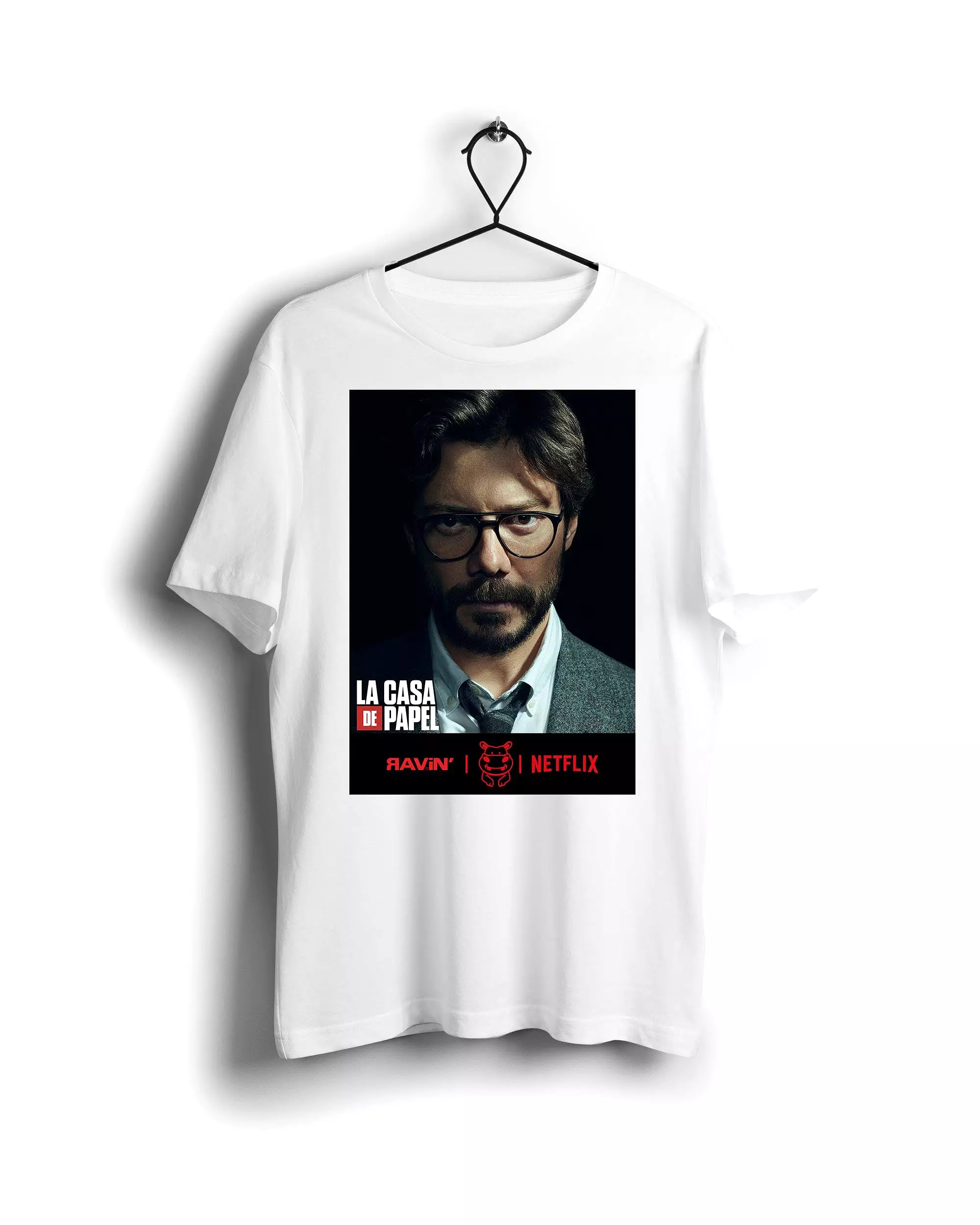 Professor Casa De Papel T-shirt White