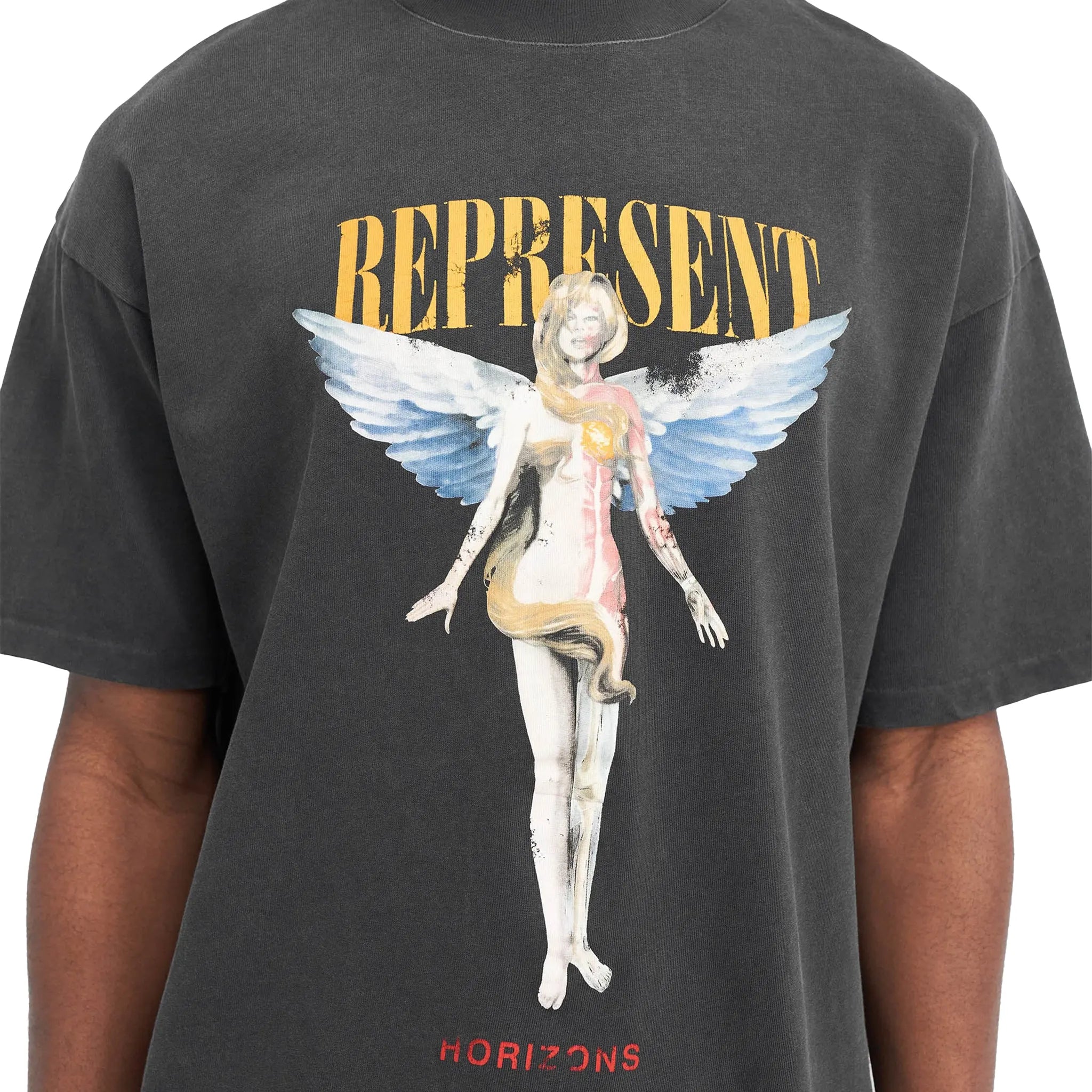 Reborn Black T-Shirt-Aged Representation.