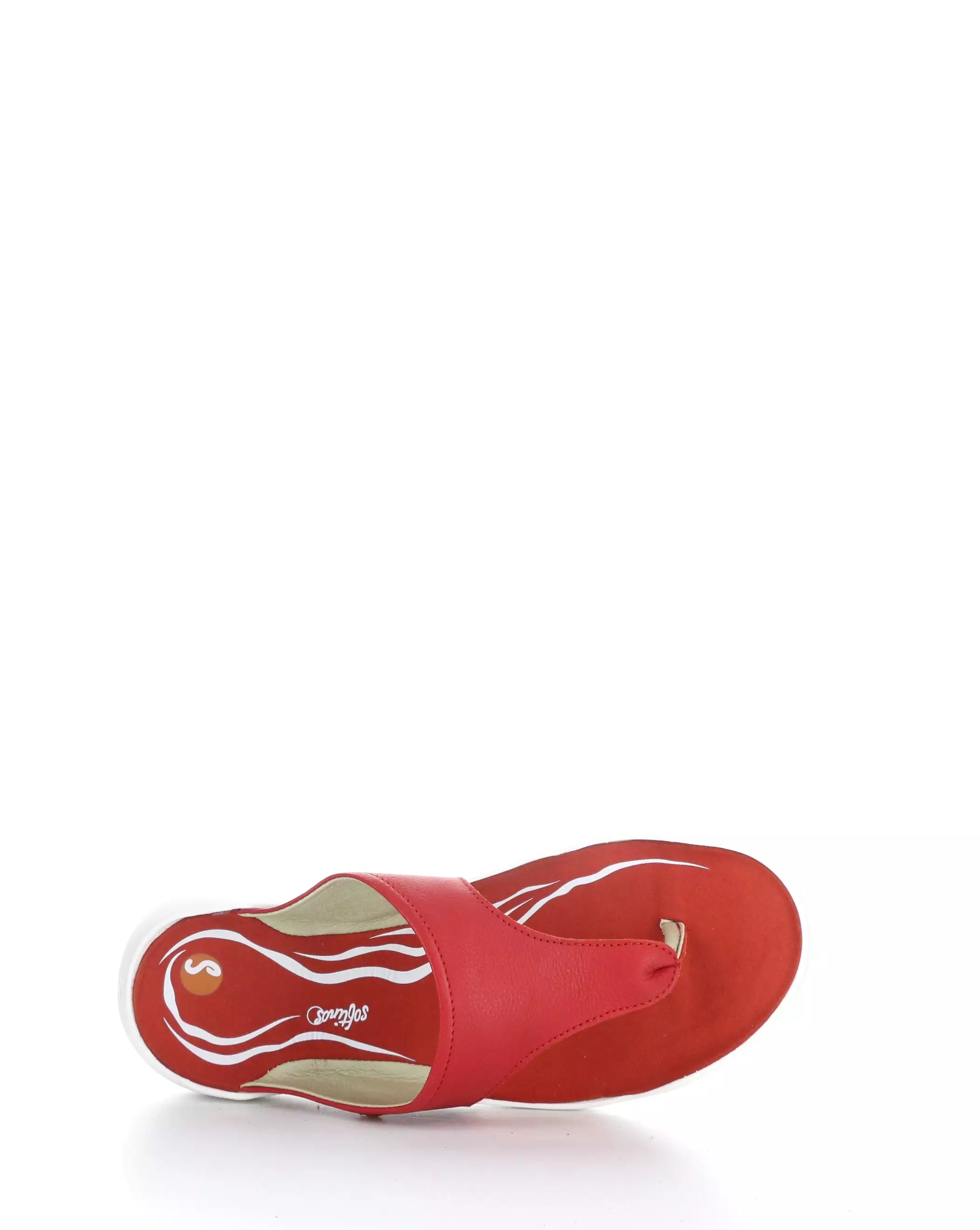 Red Slip-on Sandals WAHL746SOF