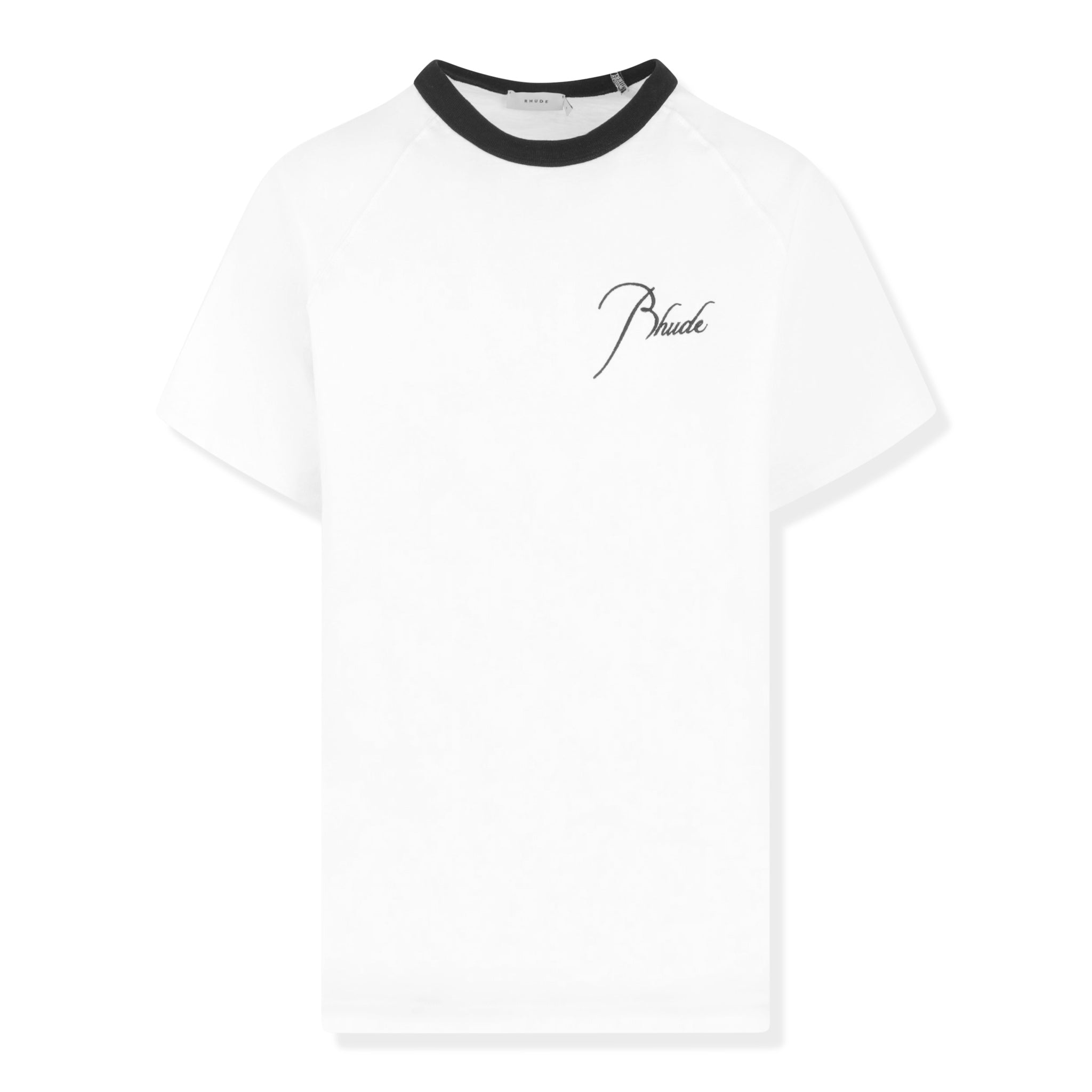 Rhude Raglan Logo Black White Shirt