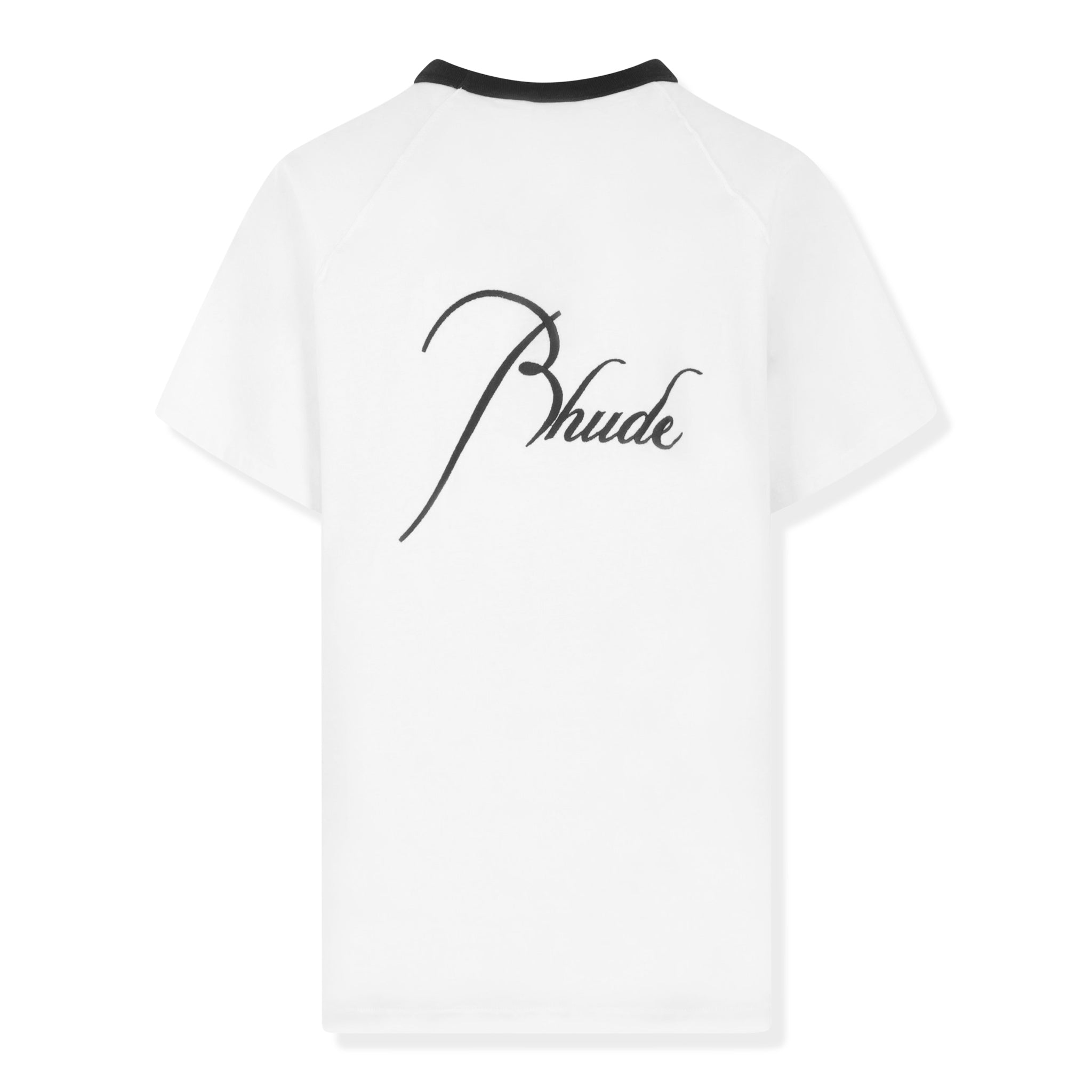 Rhude Raglan Logo Black White Shirt