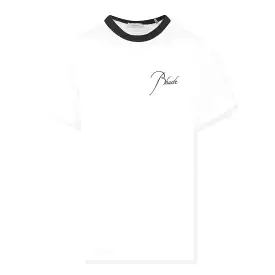 Rhude Raglan Logo Black White Shirt