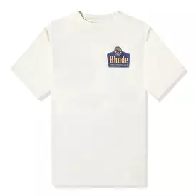 Rhude Vintage White T Shirt