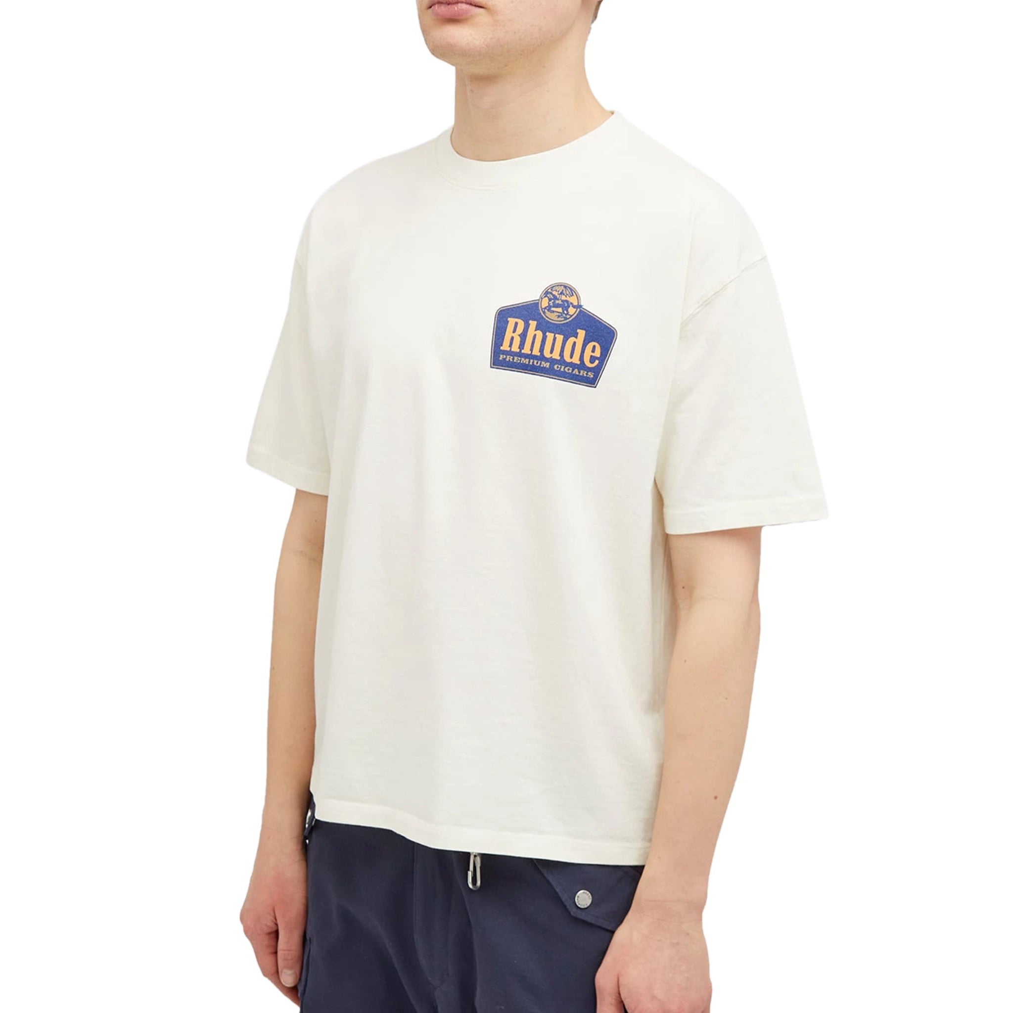 Rhude Vintage White T Shirt