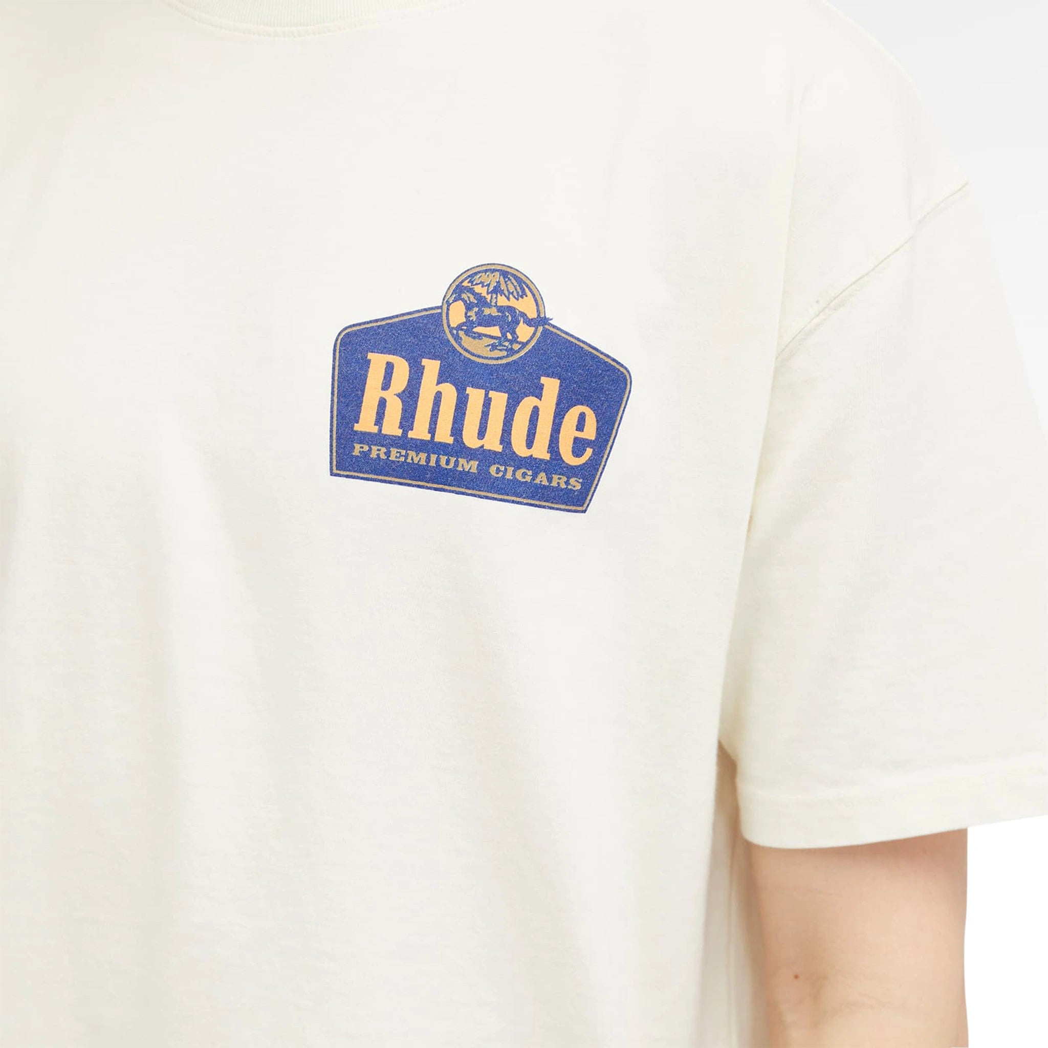 Rhude Vintage White T Shirt