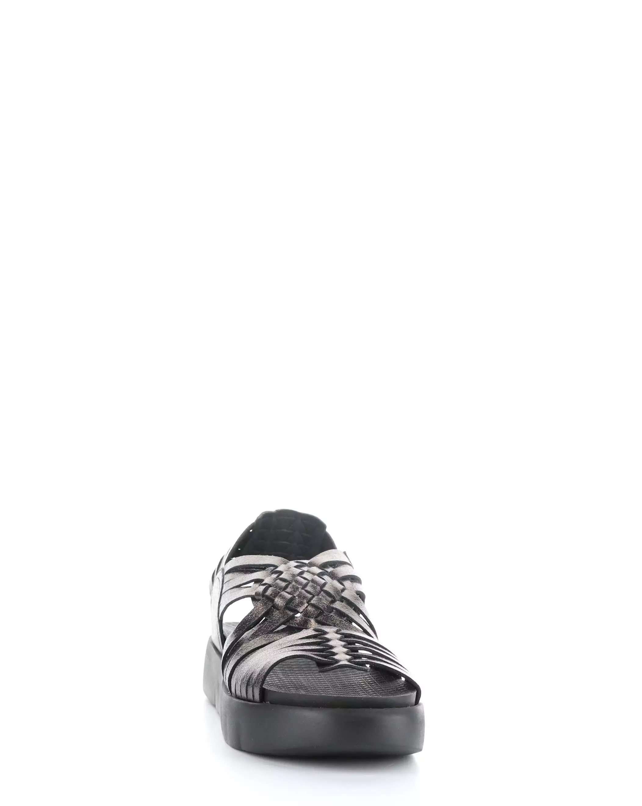 RIZER Gunmetal Round Toe Sandals - Shop Now