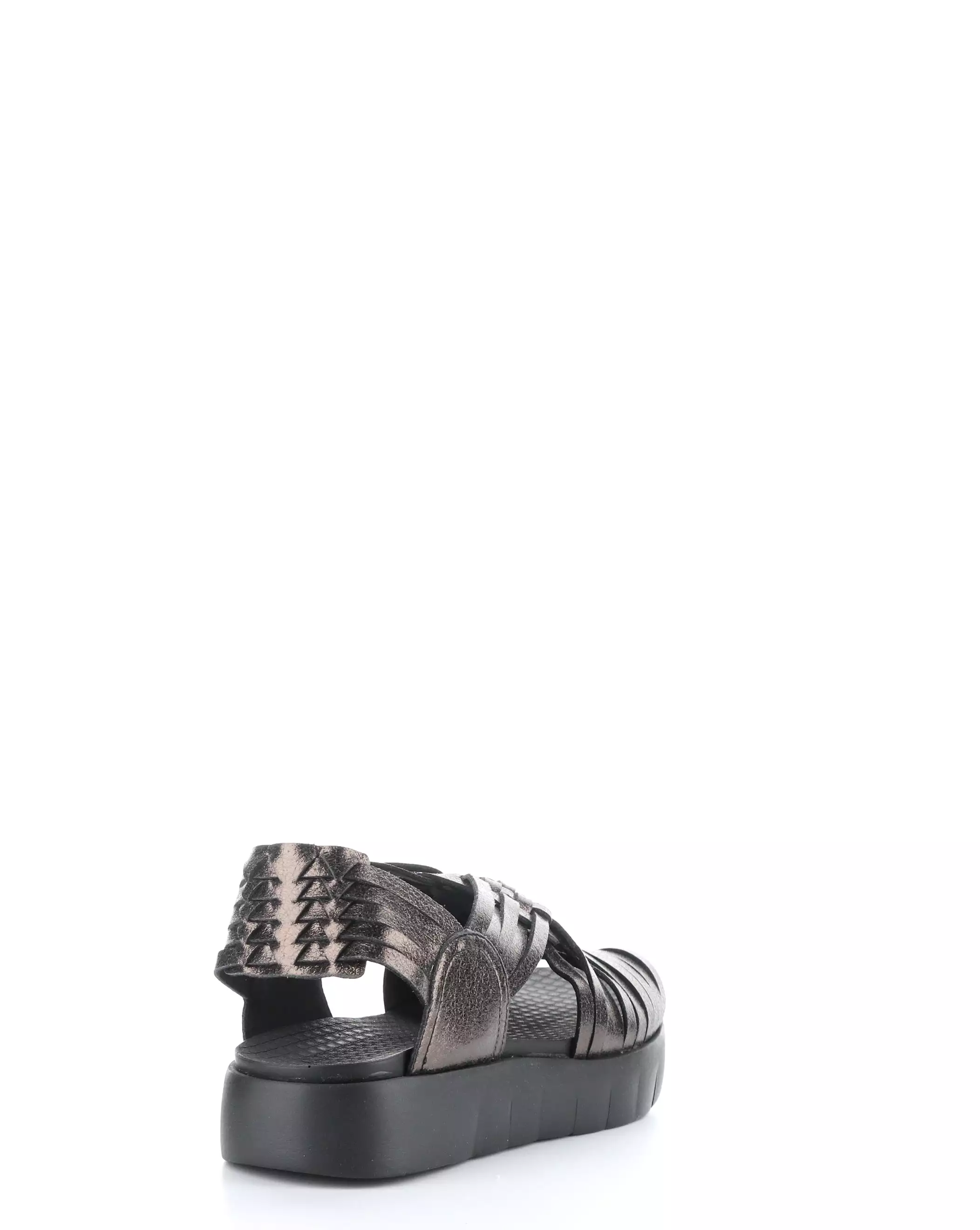 RIZER Gunmetal Round Toe Sandals - Shop Now