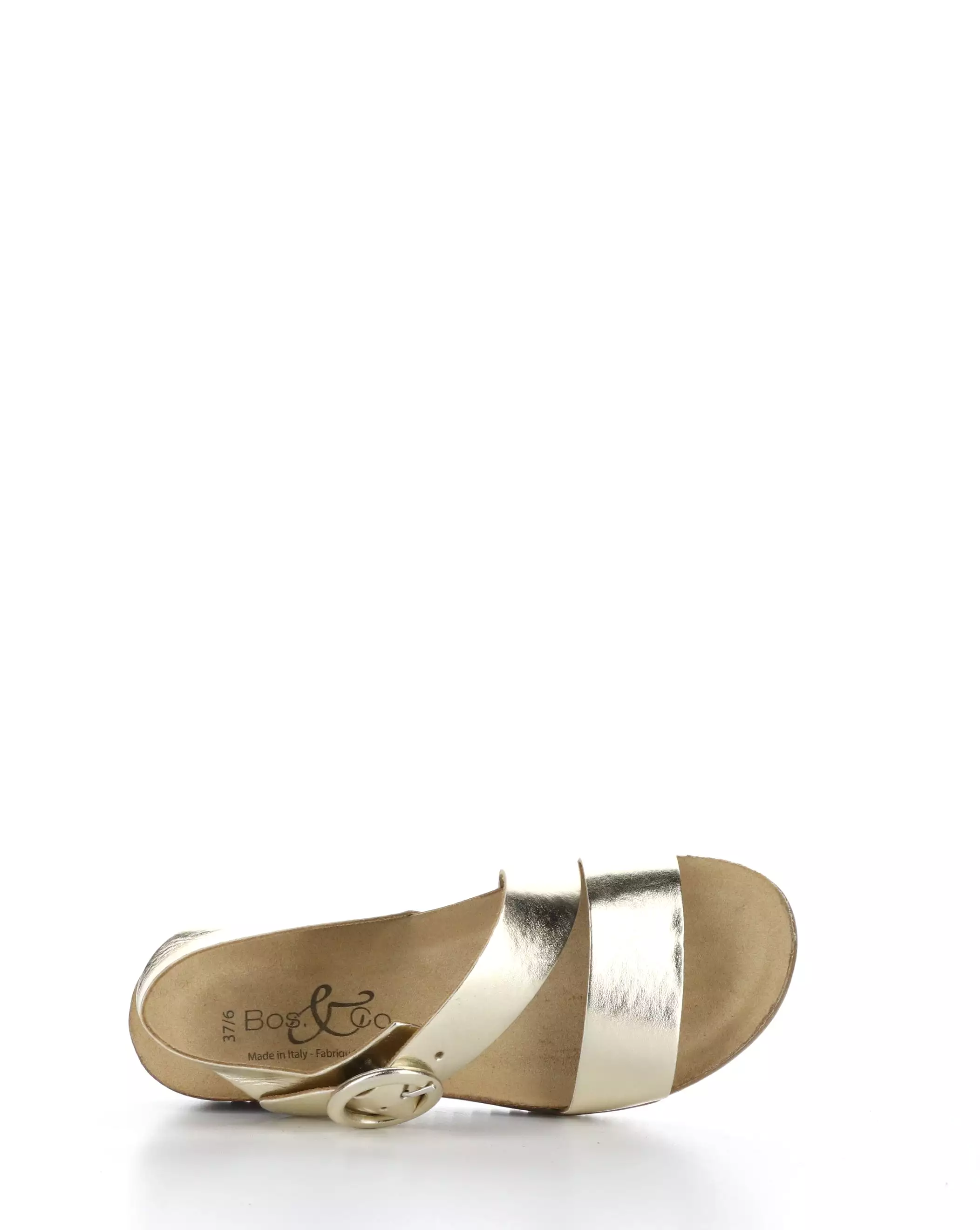 Round toe Sandals in LAVIS PLATINO Collection