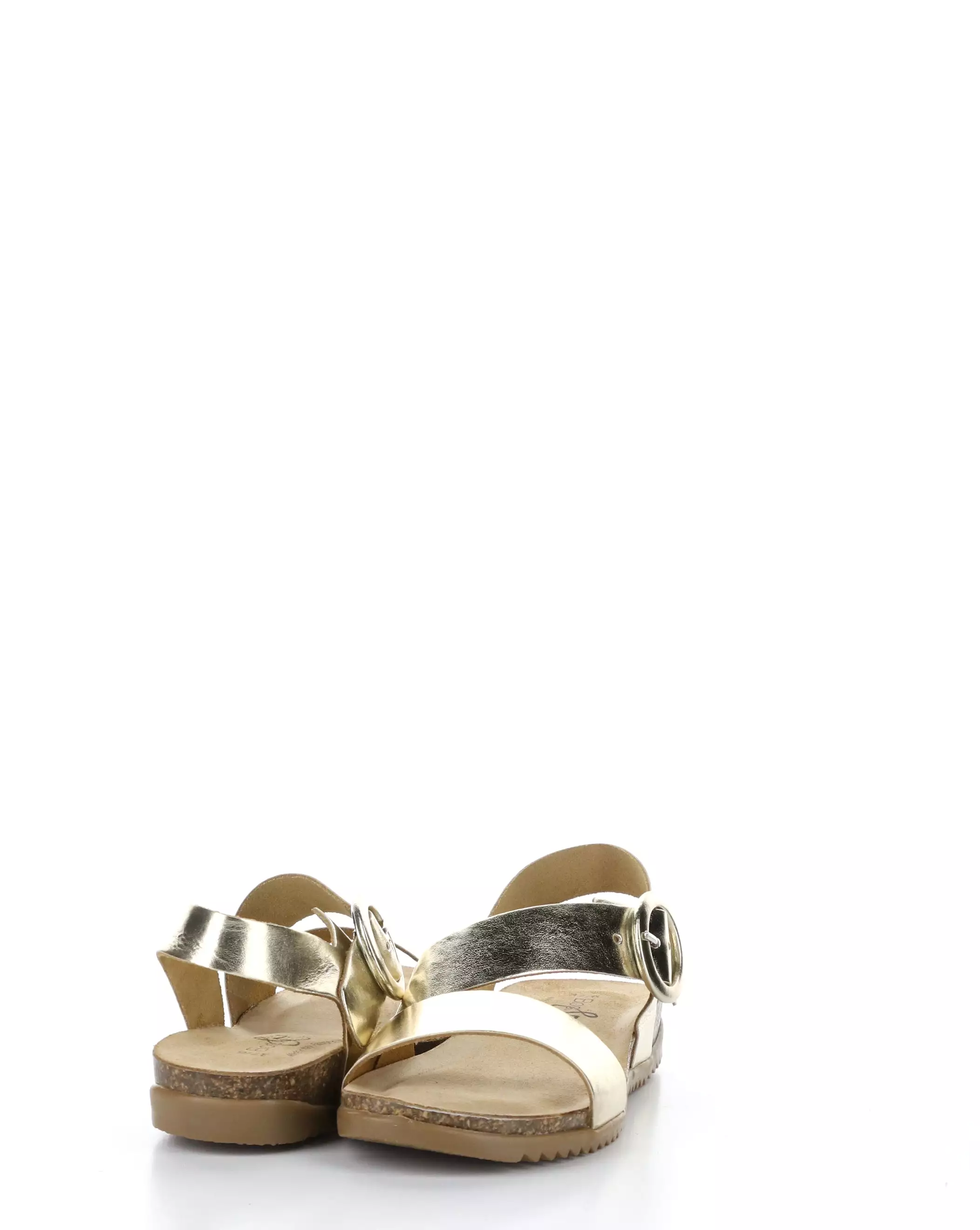 Round toe Sandals in LAVIS PLATINO Collection