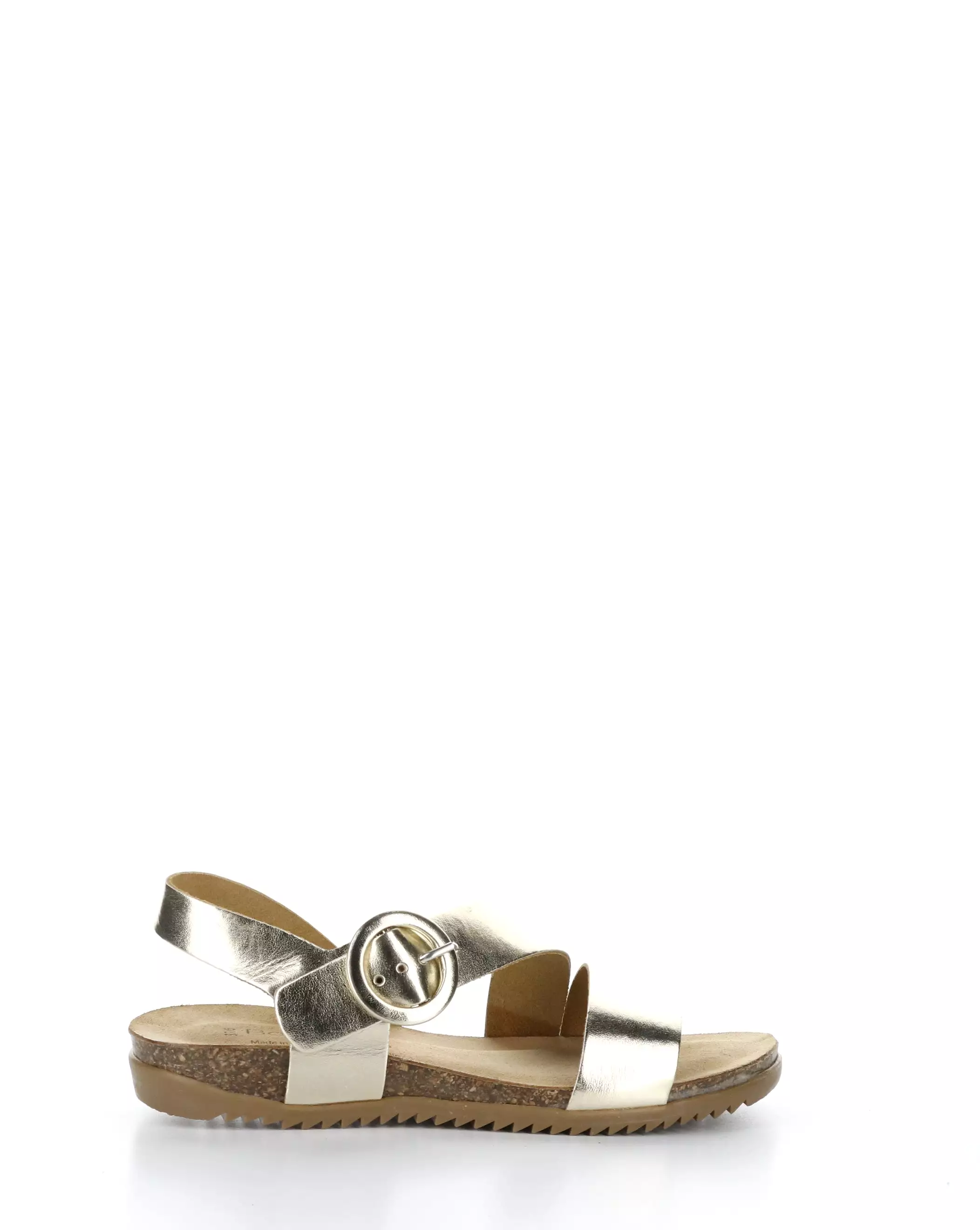 Round toe Sandals in LAVIS PLATINO Collection