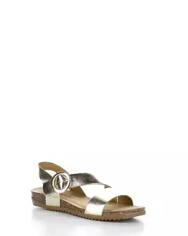 Round toe Sandals in LAVIS PLATINO Collection