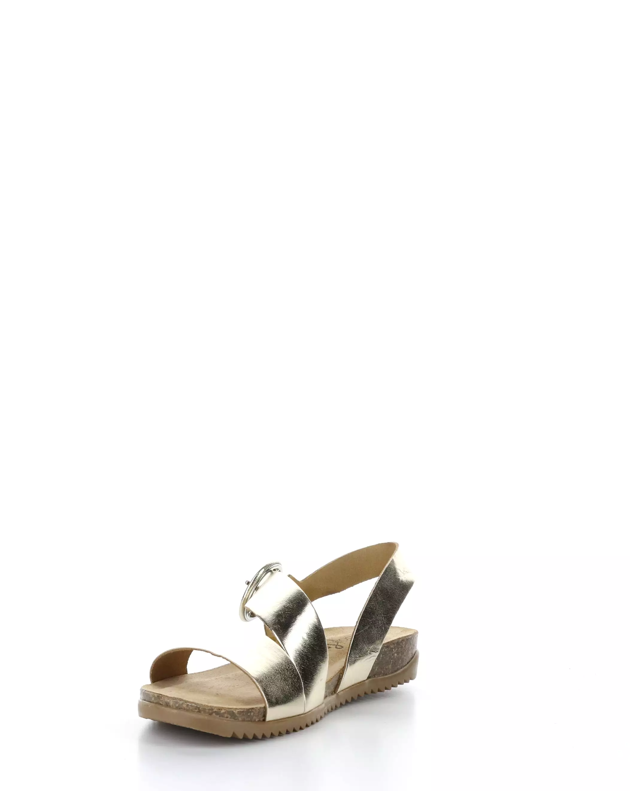 Round toe Sandals in LAVIS PLATINO Collection