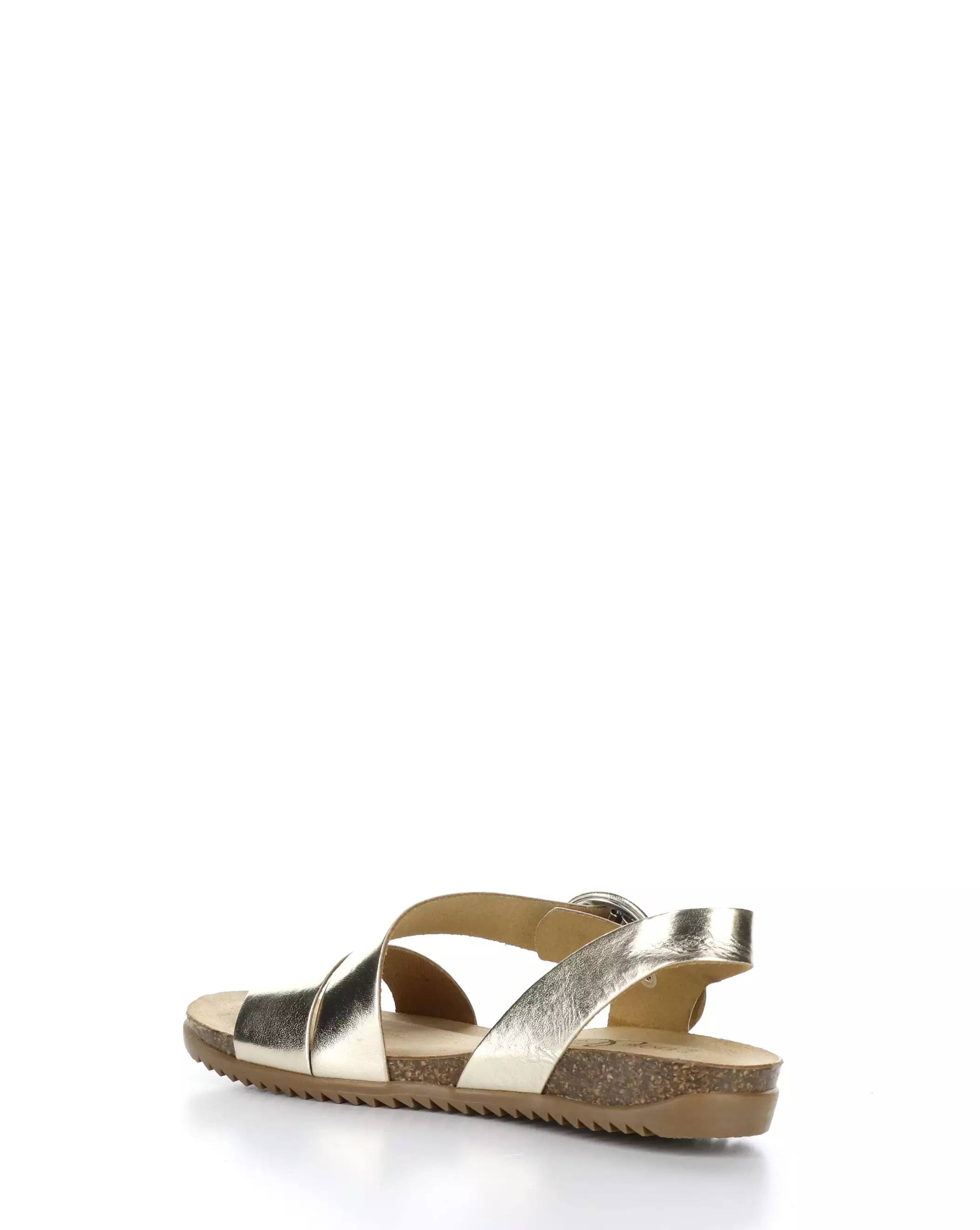 Round toe Sandals in LAVIS PLATINO Collection